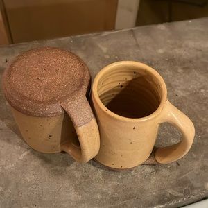 Sold Out! LAIL Design classic 16oz mugs, made in Hudson Valley, pair of 2, Fawn